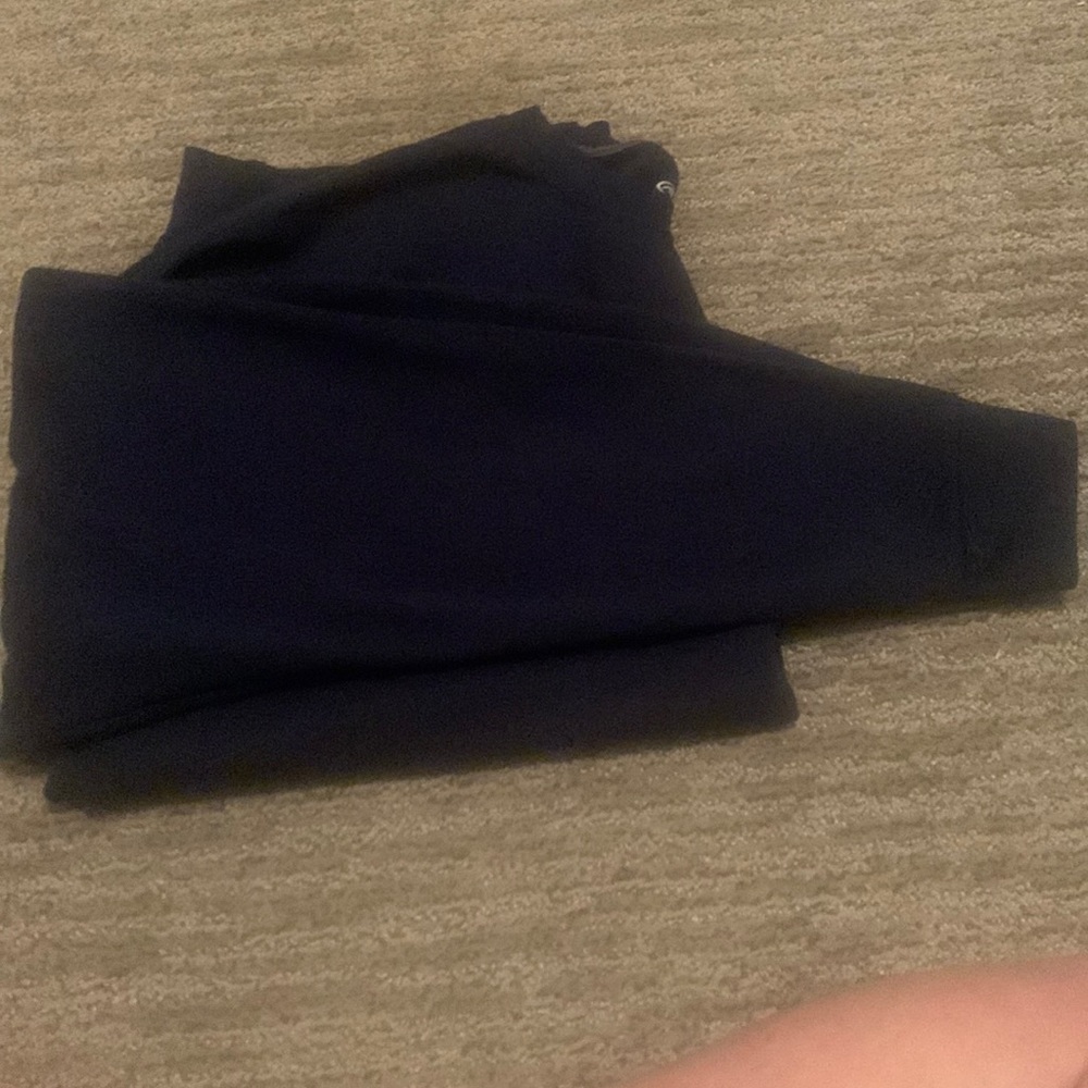 Long sleeve navy blue sweatshirt